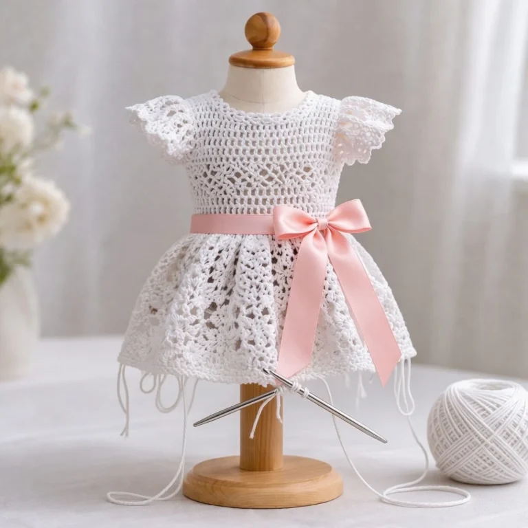 Baby Girl Dress Crochet PDF