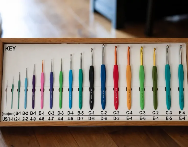 Crochet Hook Size Chart