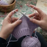 how to knit and purl english style