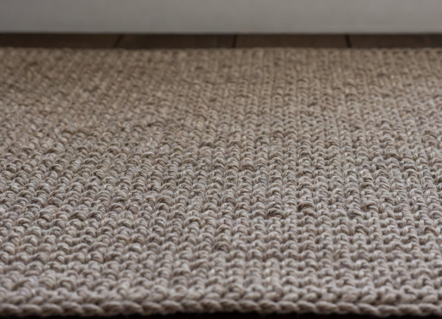 Linen Stitch Scrap Rug