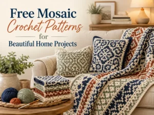 Free Mosaic Crochet Patterns