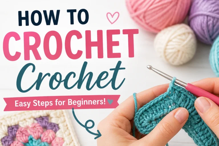 How to crochet Crochet