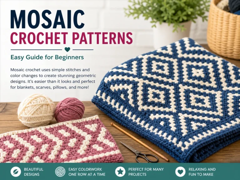 Mosaic Crochet Patterns