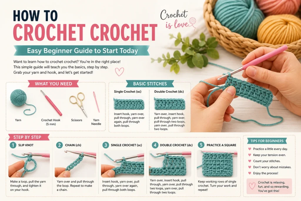How to crochet Crochet