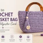 crochet basket bag