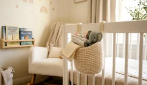 Crochet Crib Hanging Basket Pattern