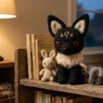 crocheting a small black amigurumi FREE