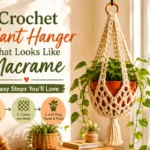 Crochet Plant Hanger Tutorial