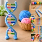 Crochet DNA Double Helix Pattern