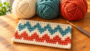 How to Crochet With Multiple Colors