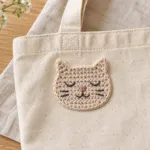 cat-face-crochet-applique-on-tote