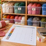 yarn inventory spreadsheet for crochet